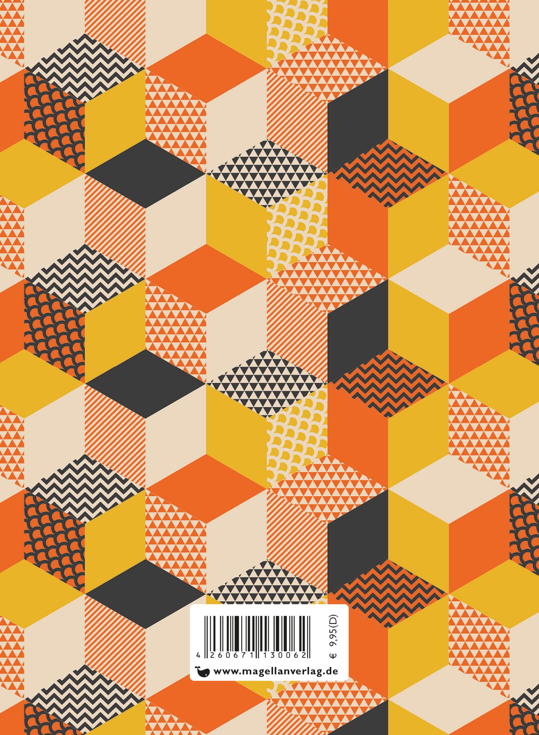 Notizbuch No. 76 - Orange Cubes