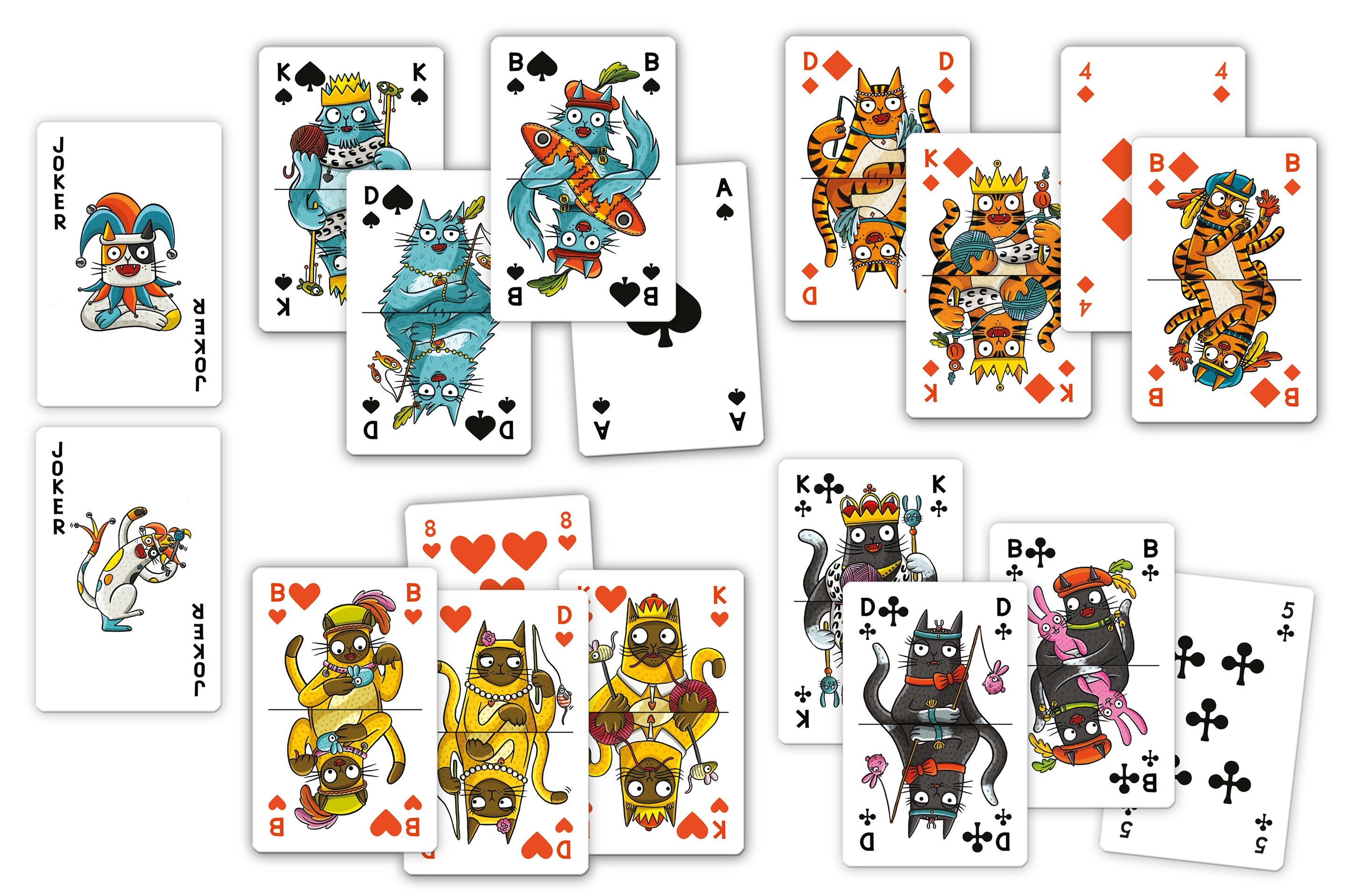 Miau! Miau! Das Kartendeck
