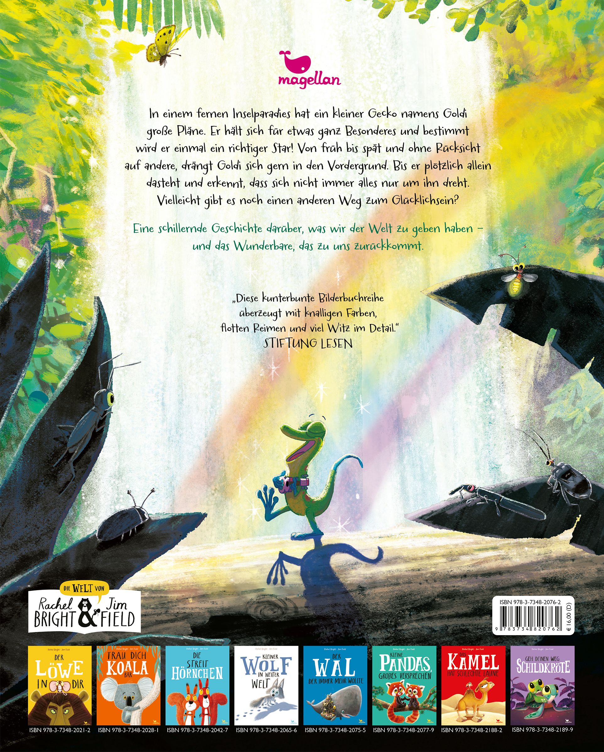 Gecko und das Glück des Gebens