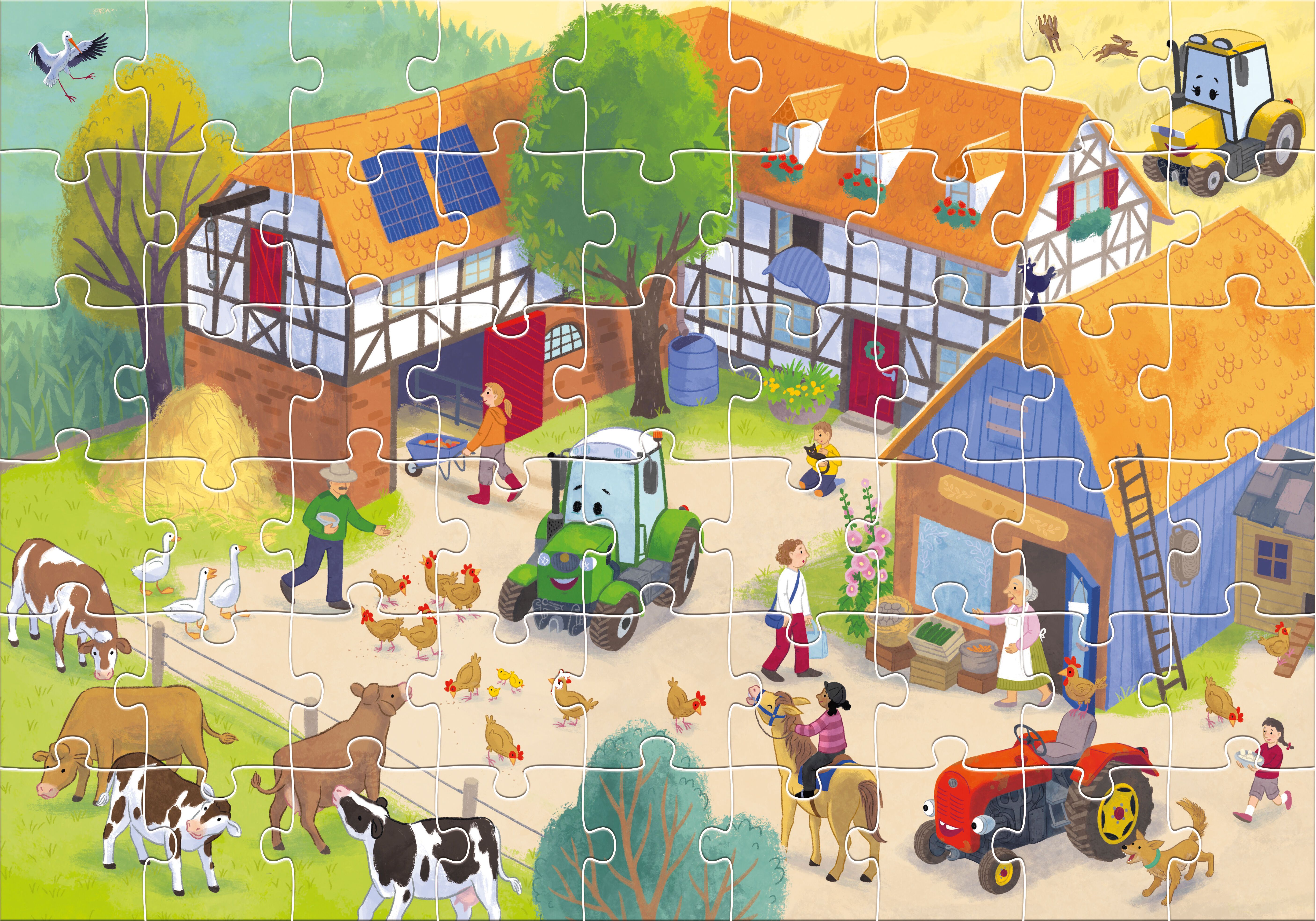 Leonard - Mein Bauernhof-Puzzle