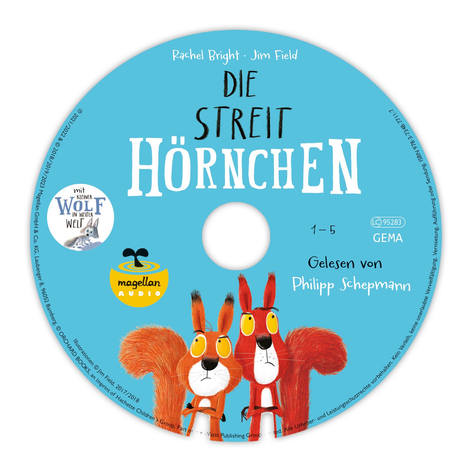 Die Streithörnchen / Kleiner Wolf in weiter Welt (Audio-CD)