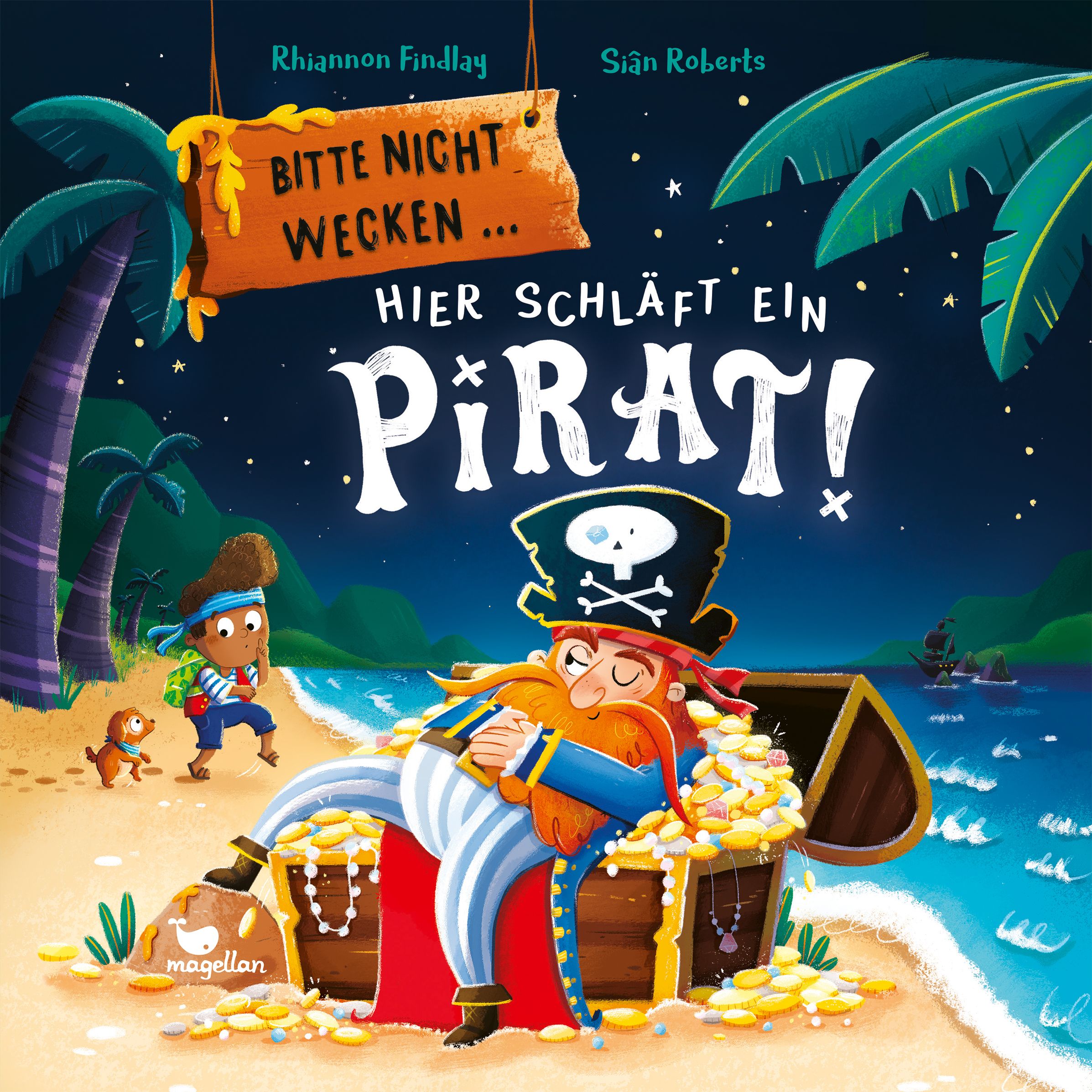Bitte nicht wecken ... Hier schläft ein Pirat!