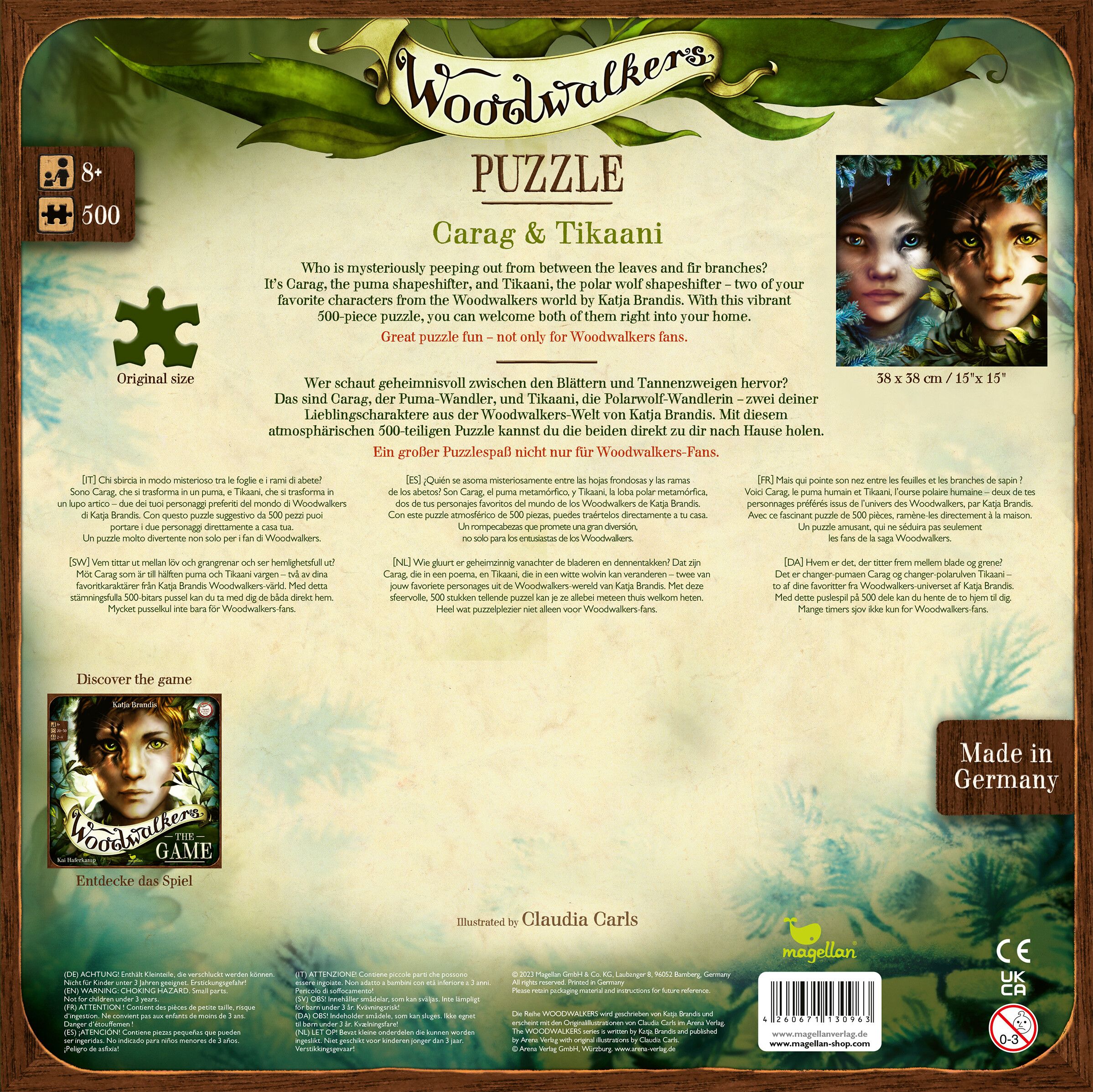 Woodwalkers - Puzzle - Carag & Tikaani