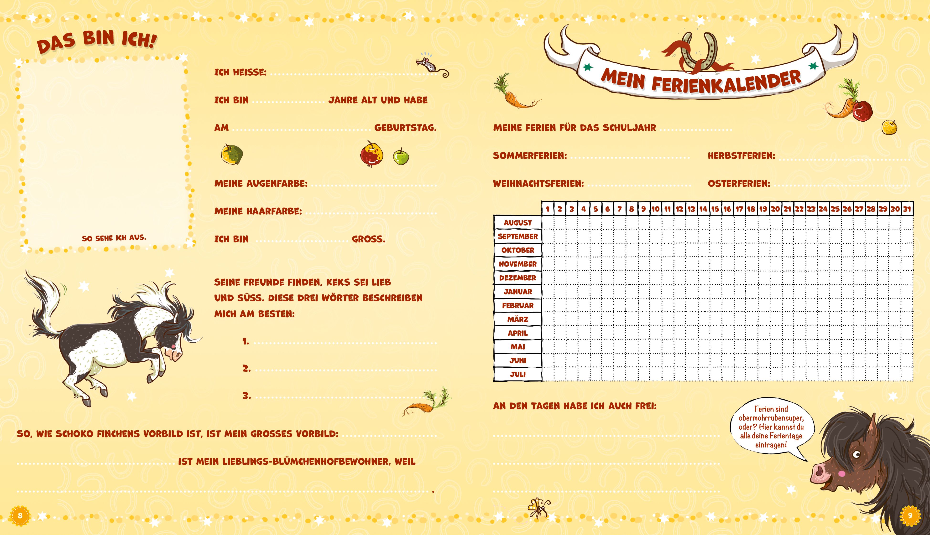 Mein Haferhorde-Ferienbuch