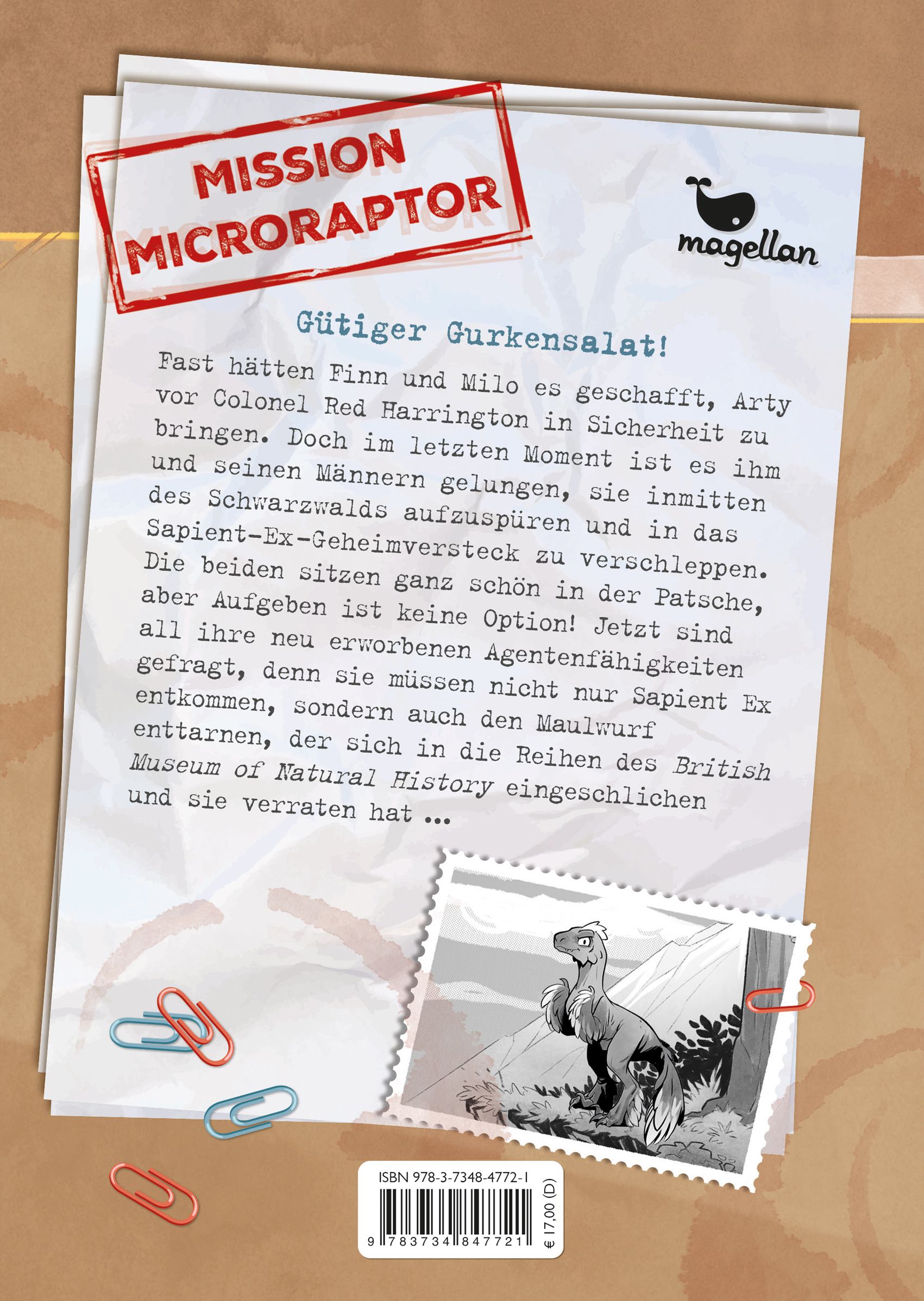 Mission Microraptor - Arty in Gefahr!