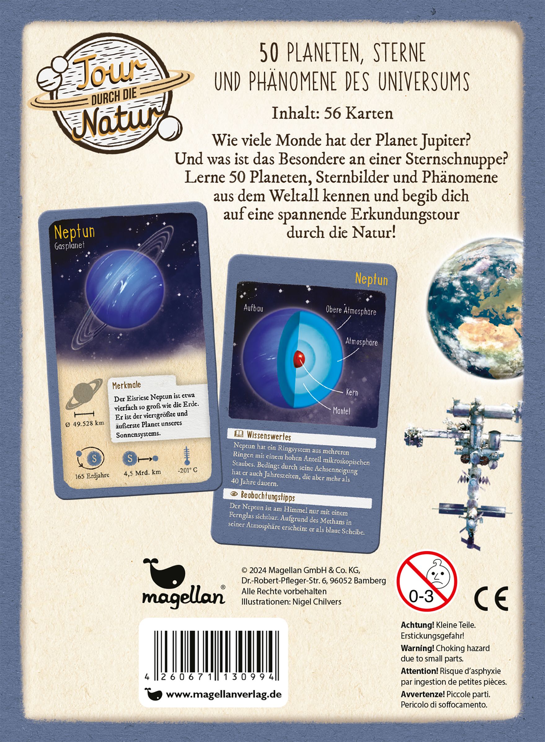 Tour durch die Natur - 50 Planeten, Sterne und Phänomene des Universums