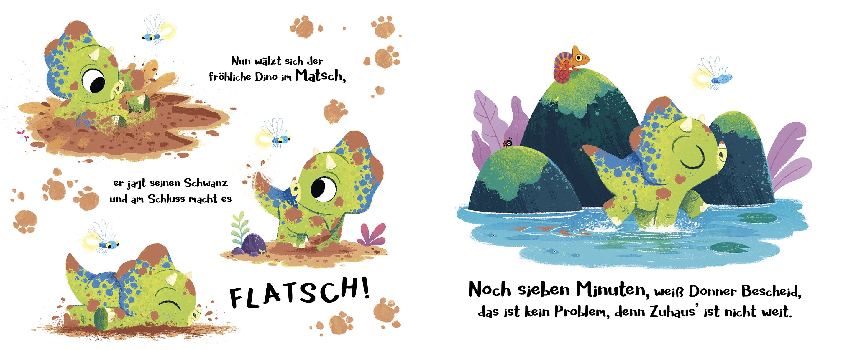 Nur noch zehn Minuten, kleiner Dino