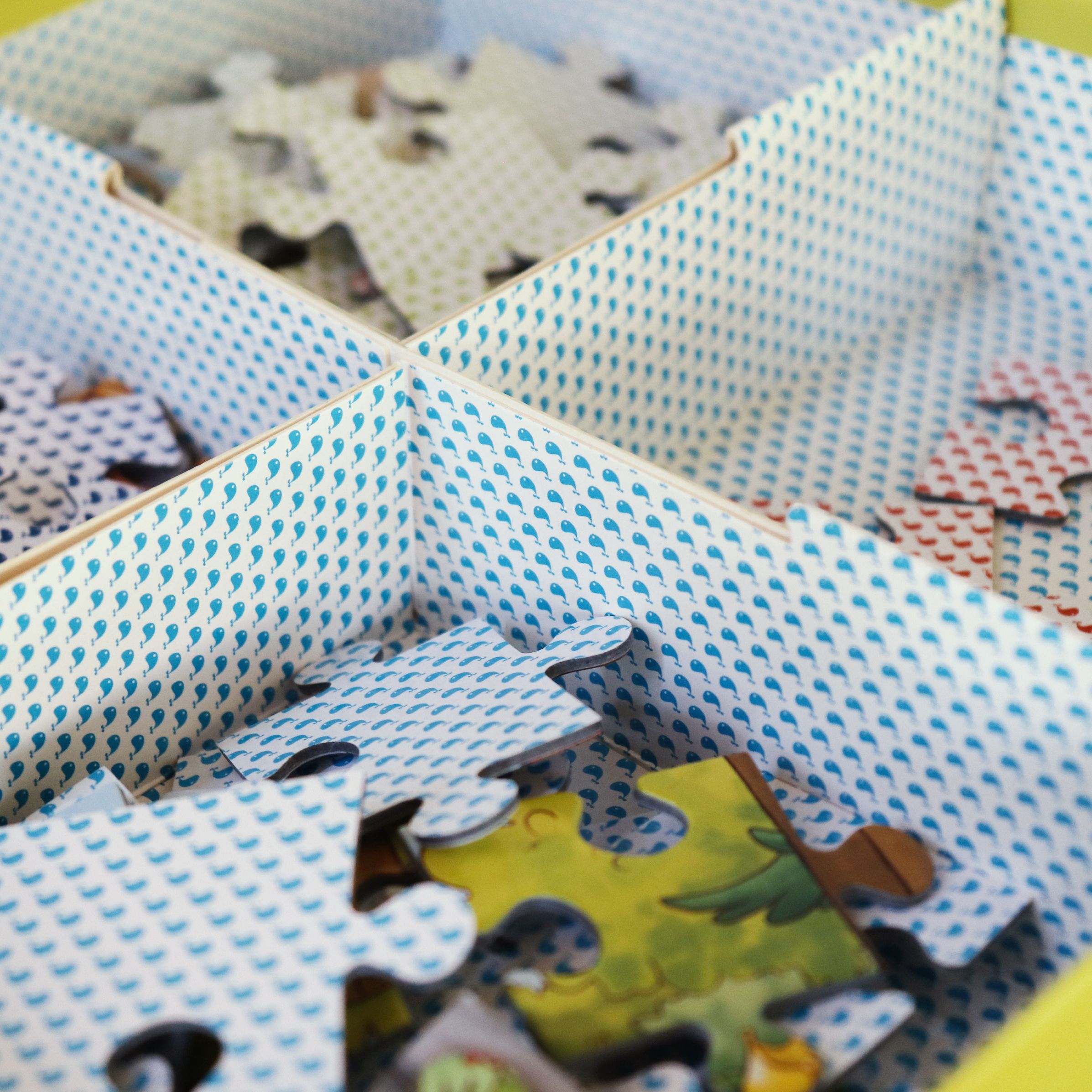 4 auf einen Streich - Meine Märchenpuzzle-Box mit CD