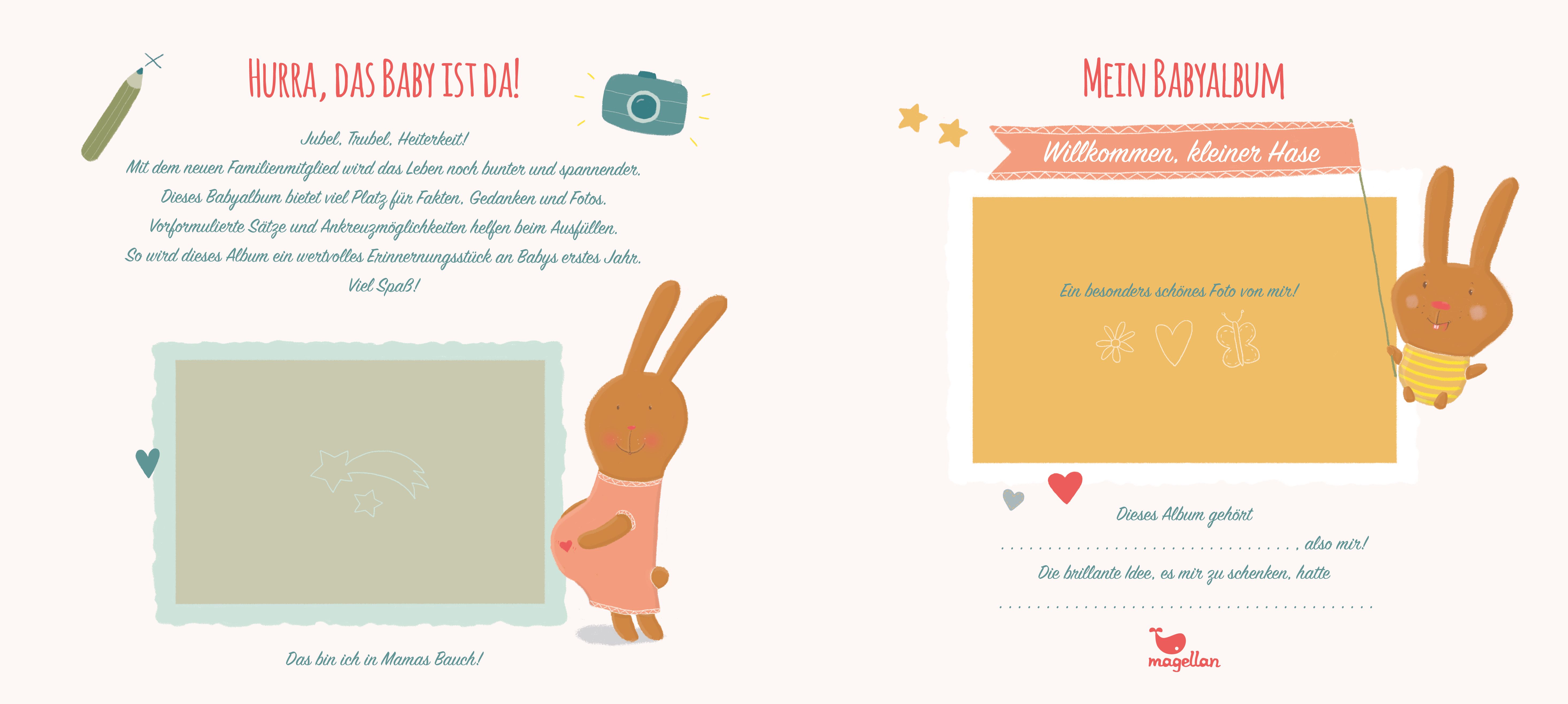 My Baby Book&nbsp;– Welcome, Little Bunny