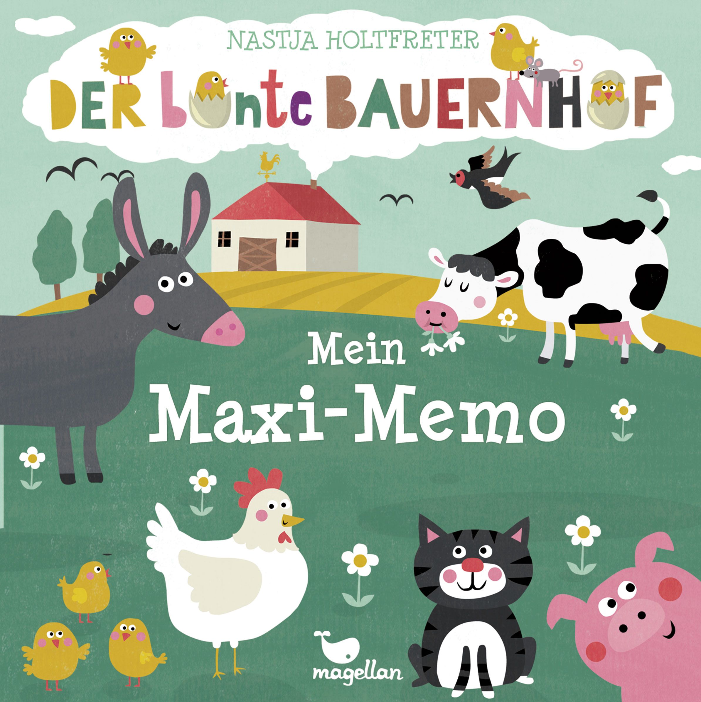 Der bunte Bauernhof - Mein Maxi-Memo