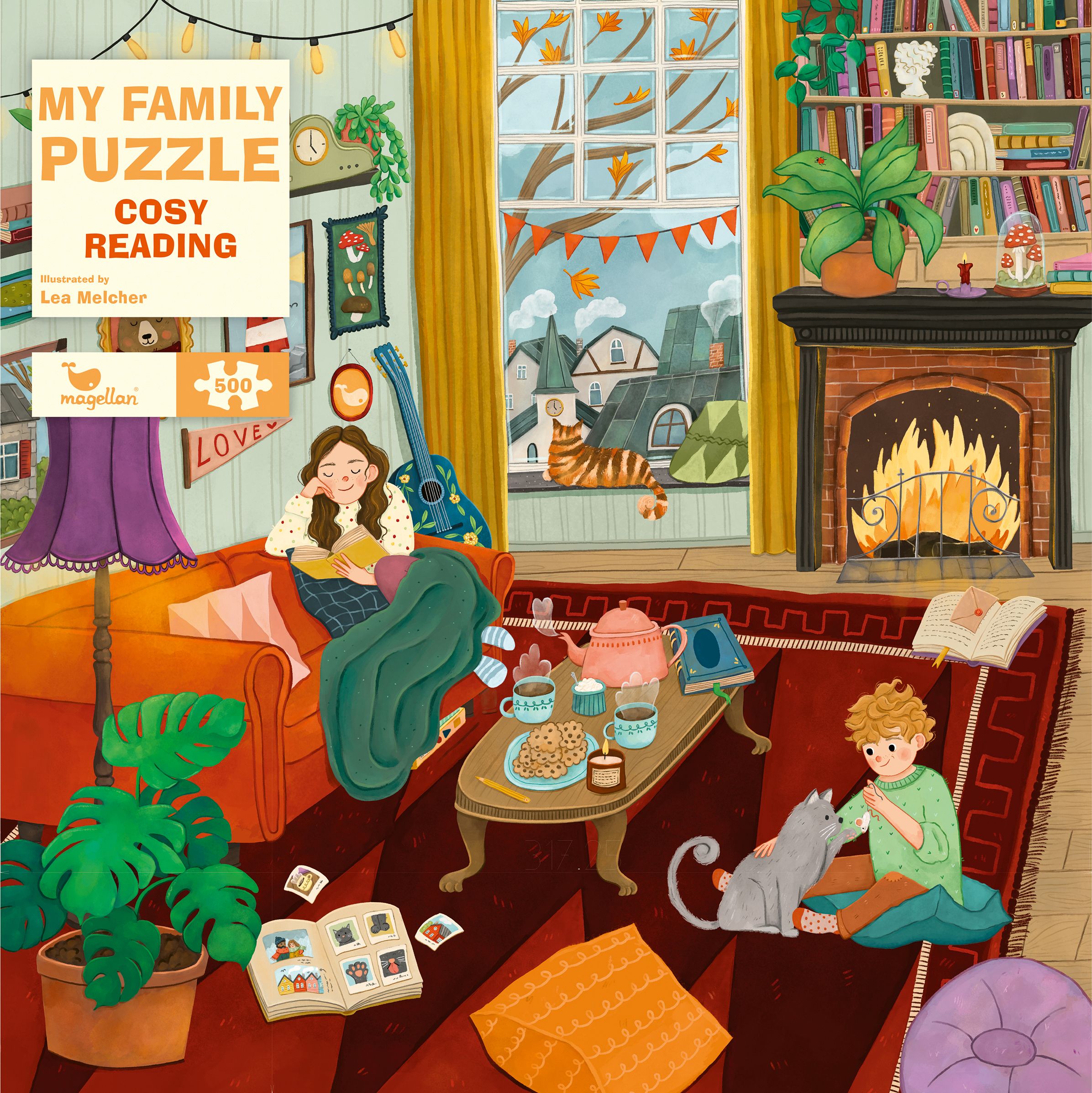 My Family Puzzle - Cosy Reading