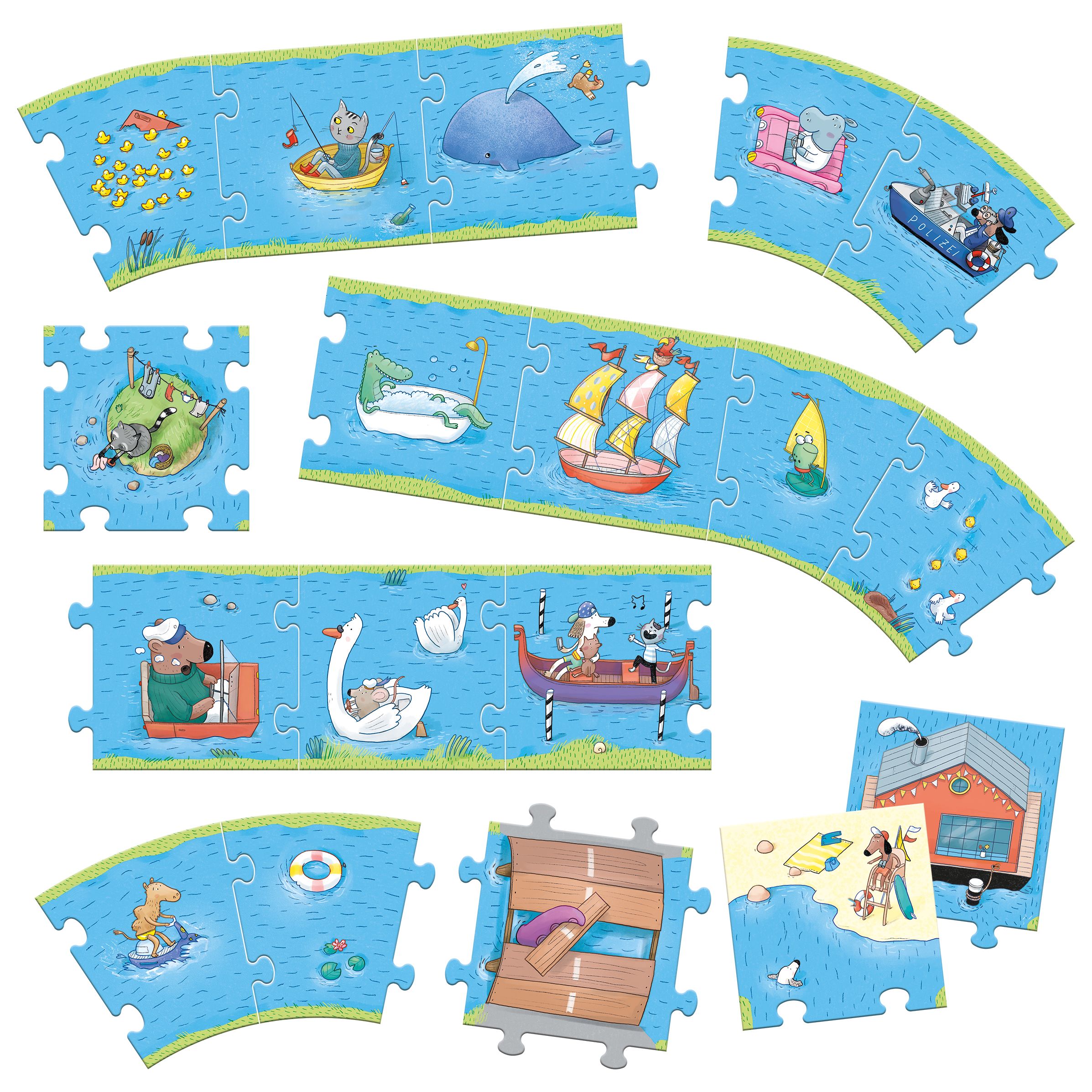 Bau dir deinen Fluss - 4 Meter Flussspielspaß