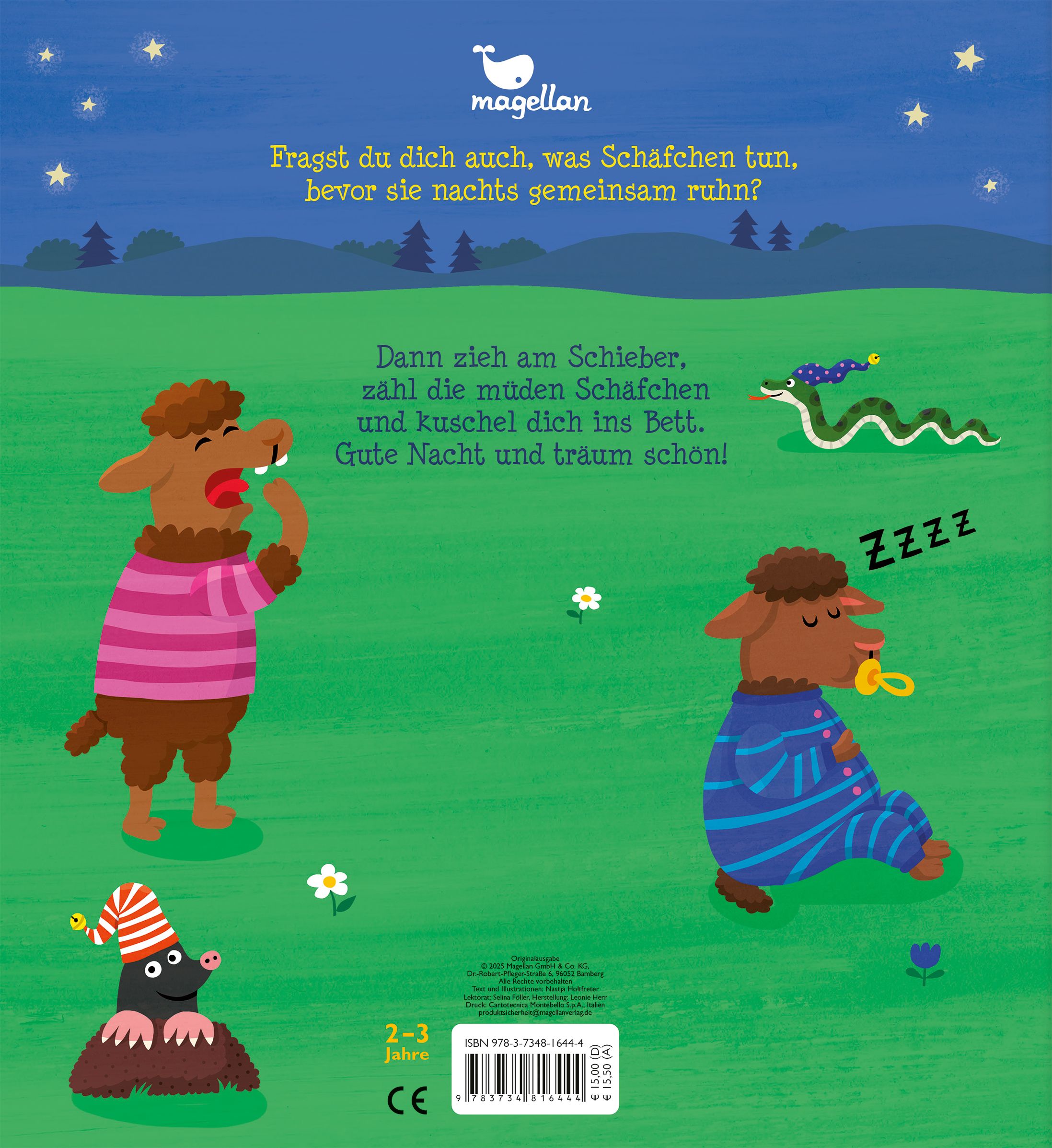 Vor dem Schläfchen wollen Schäfchen ...