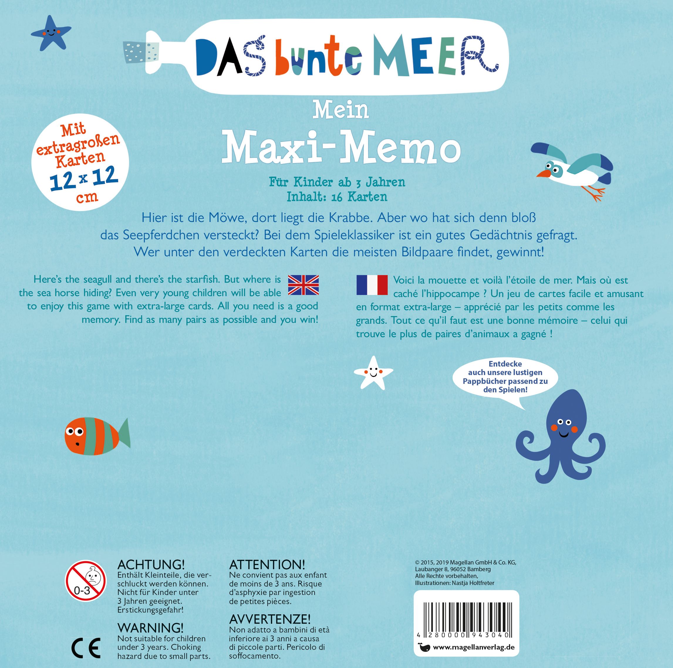 Das bunte Meer - Mein Maxi-Memo