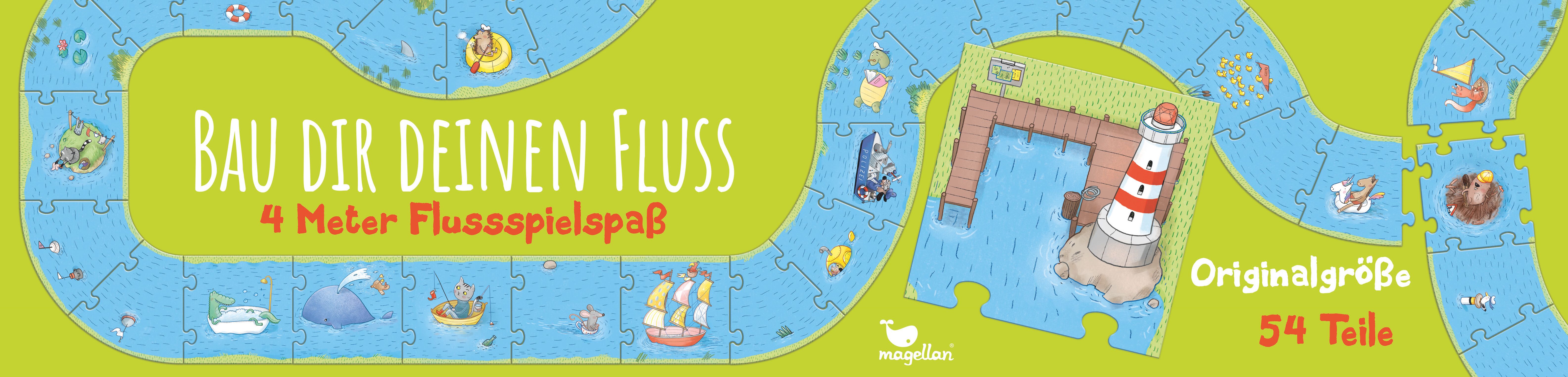 Bau dir deinen Fluss - 4 Meter Flussspielspaß