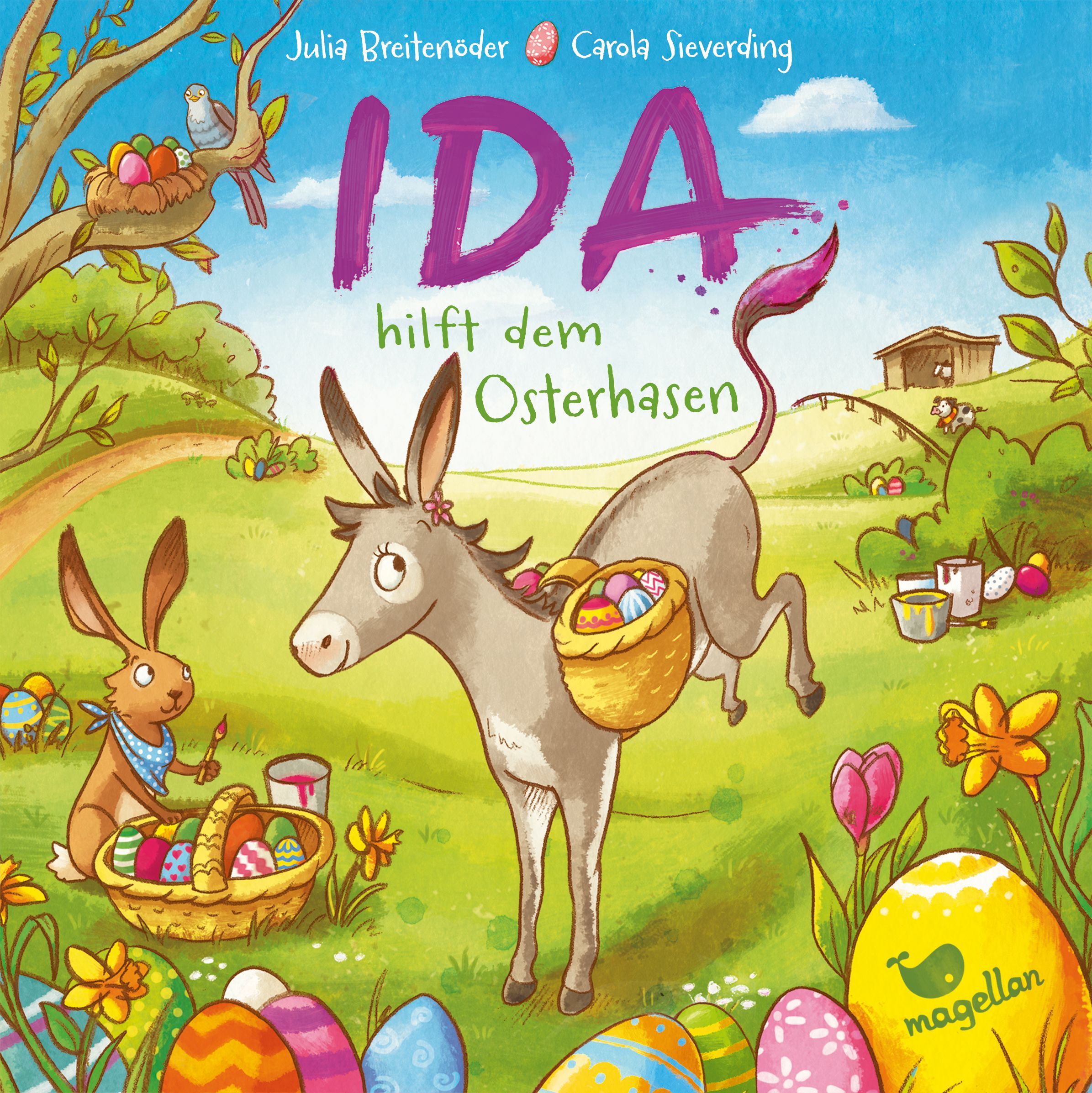 Ida hilft dem Osterhasen