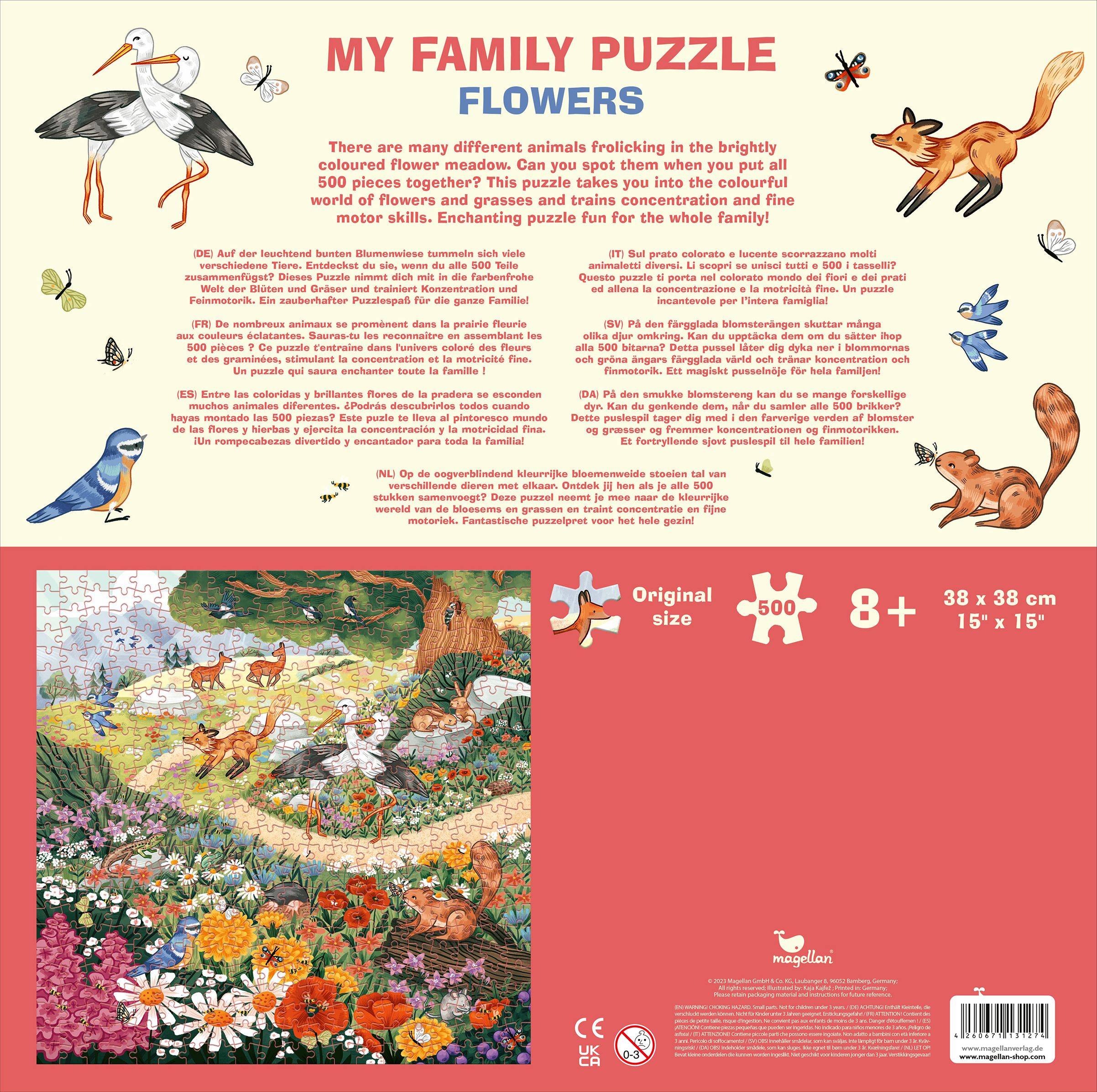 My Family Puzzle - Flowers
