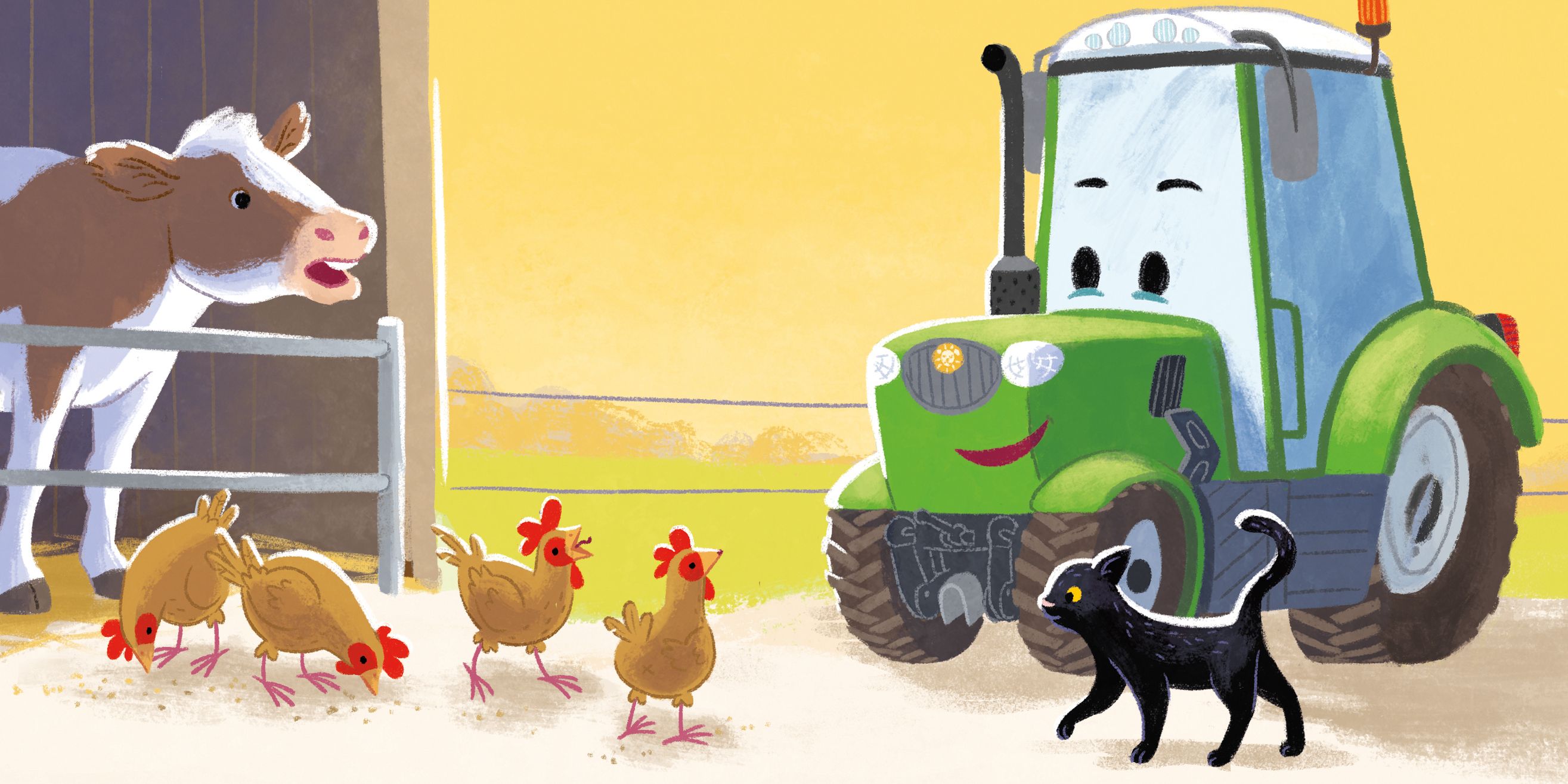 Kleine bunte Buggy-Welt - Traktor Leonards Fahrzeug-Freunde & Traktor Leonards Bauernhof