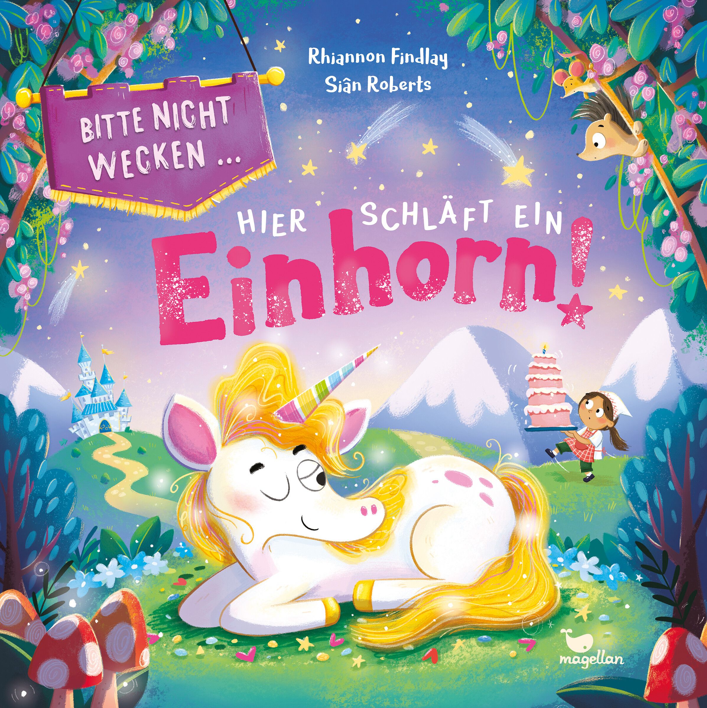 Bitte nicht wecken ... Hier schläft ein Einhorn!