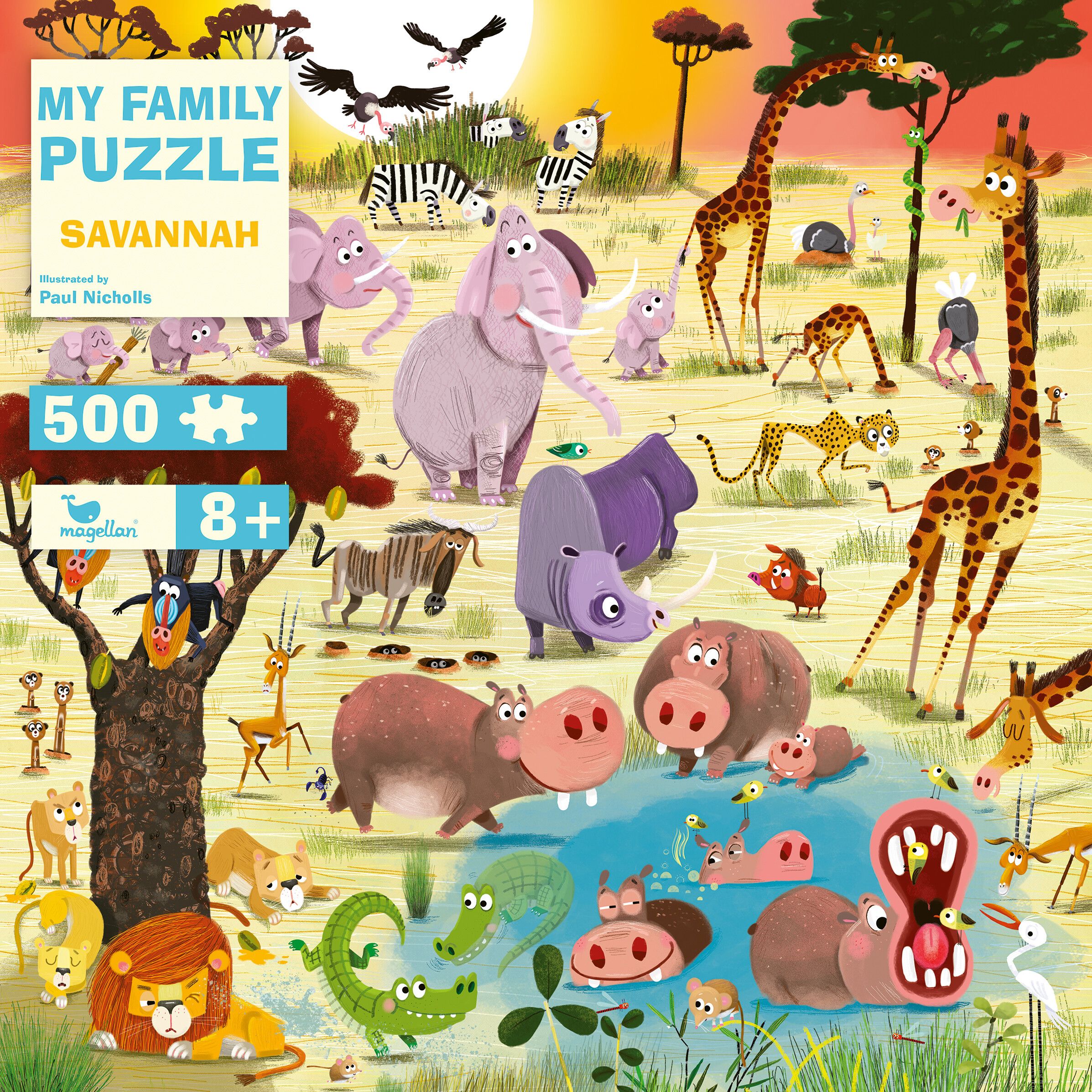 My Family Puzzle - Savannah
