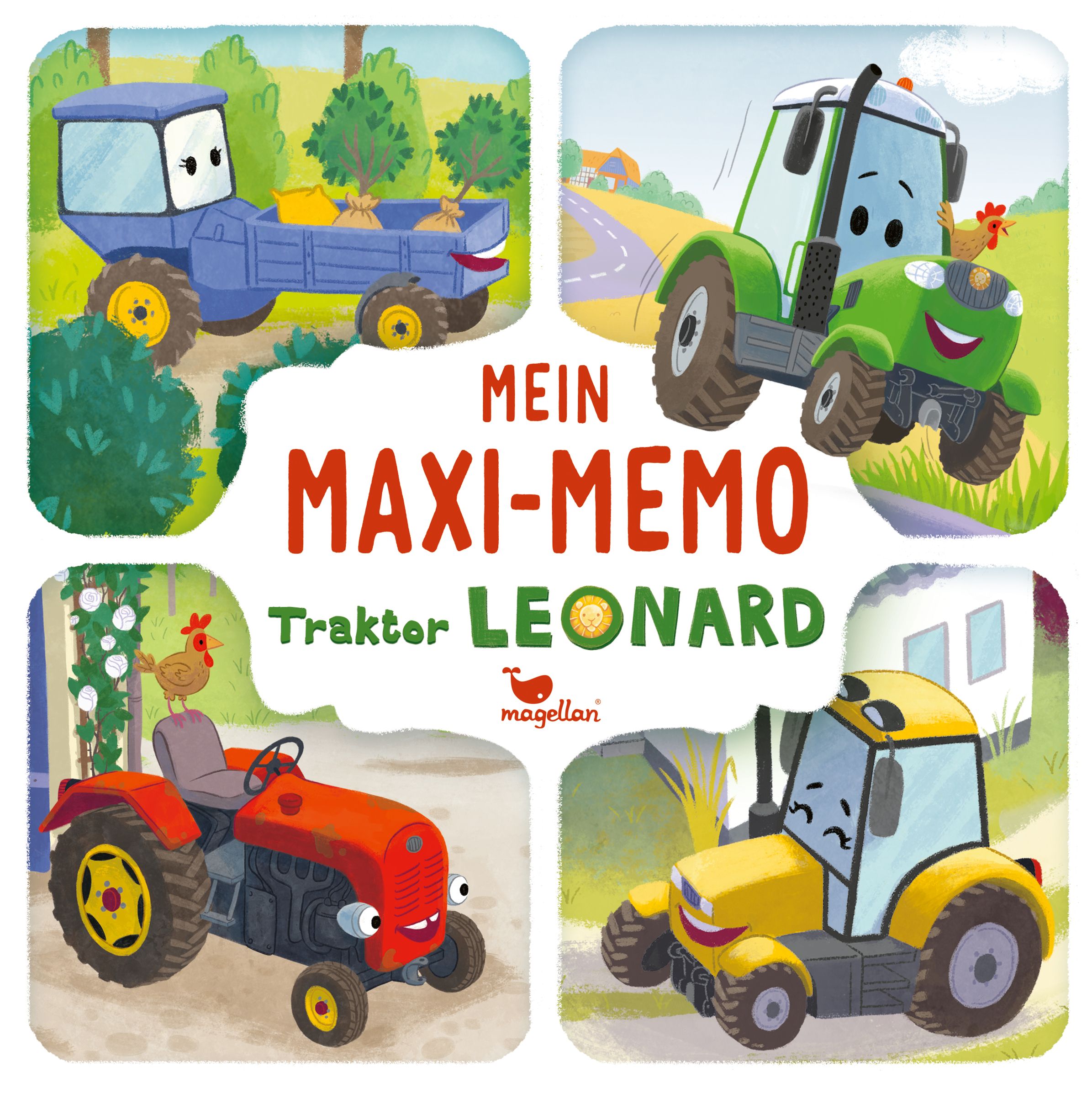 Mein Maxi-Memo - Traktor Leonard