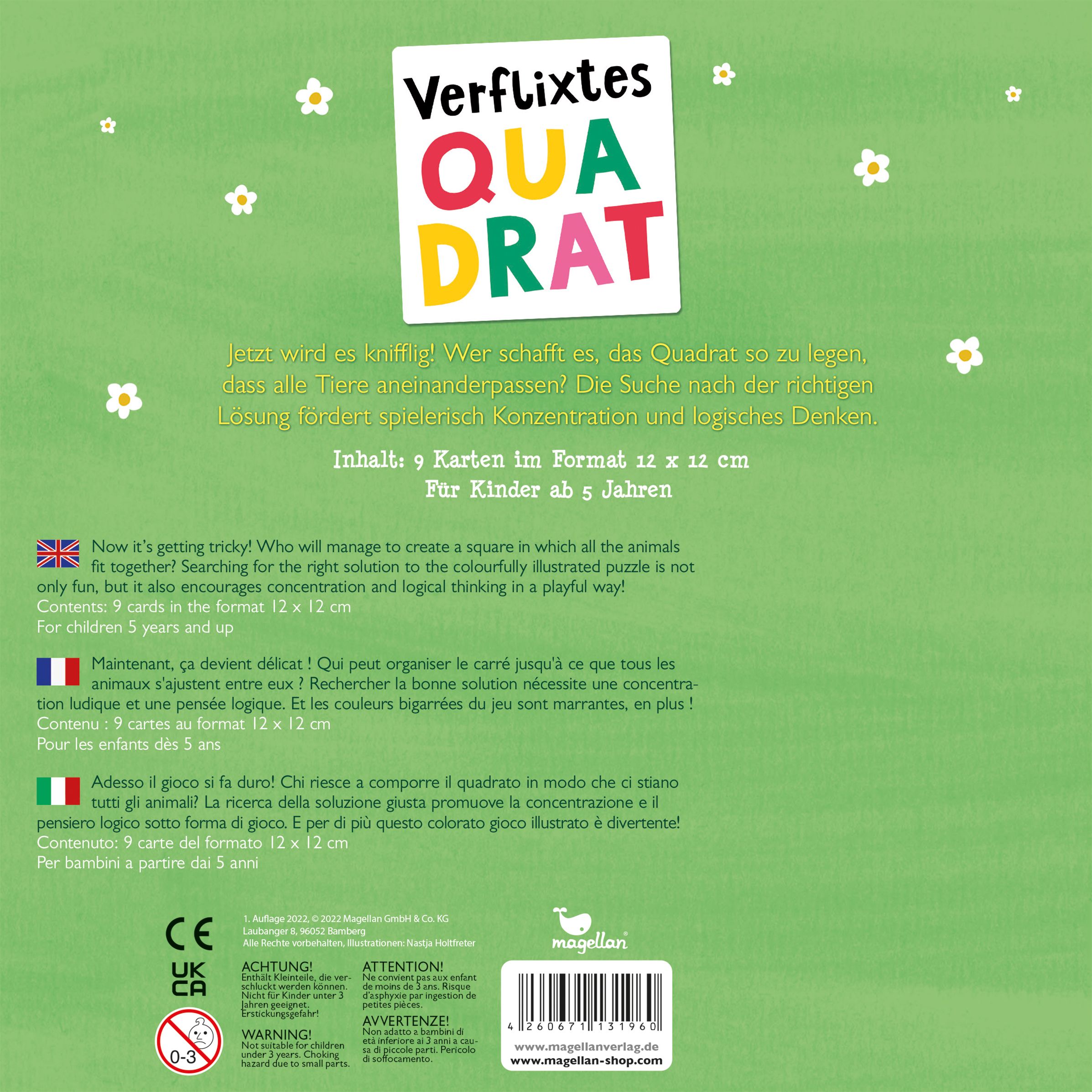 Verflixtes Quadrat - Bauernhoftiere