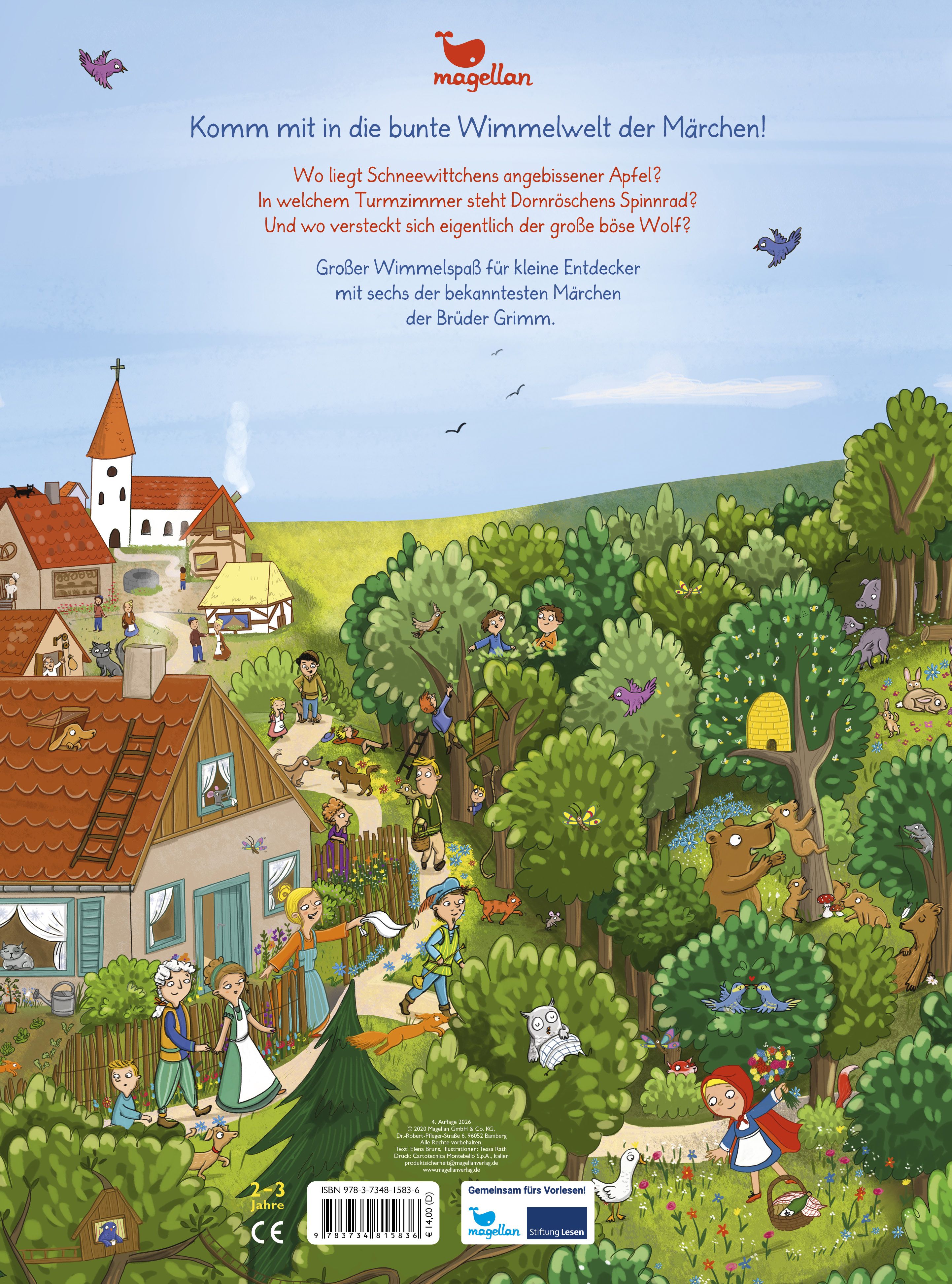 Die schönsten Wimmelmärchen der Brüder Grimm