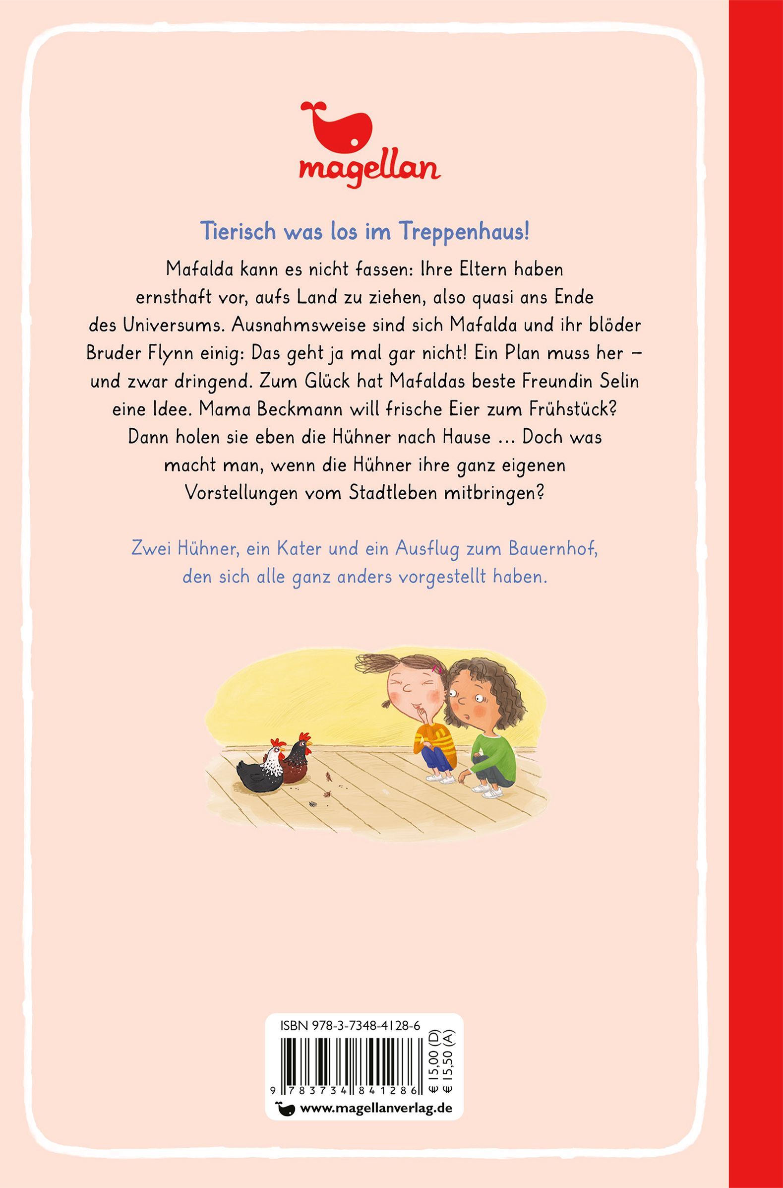 Mafalda mittendrin - Hühneralarm im Treppenhaus