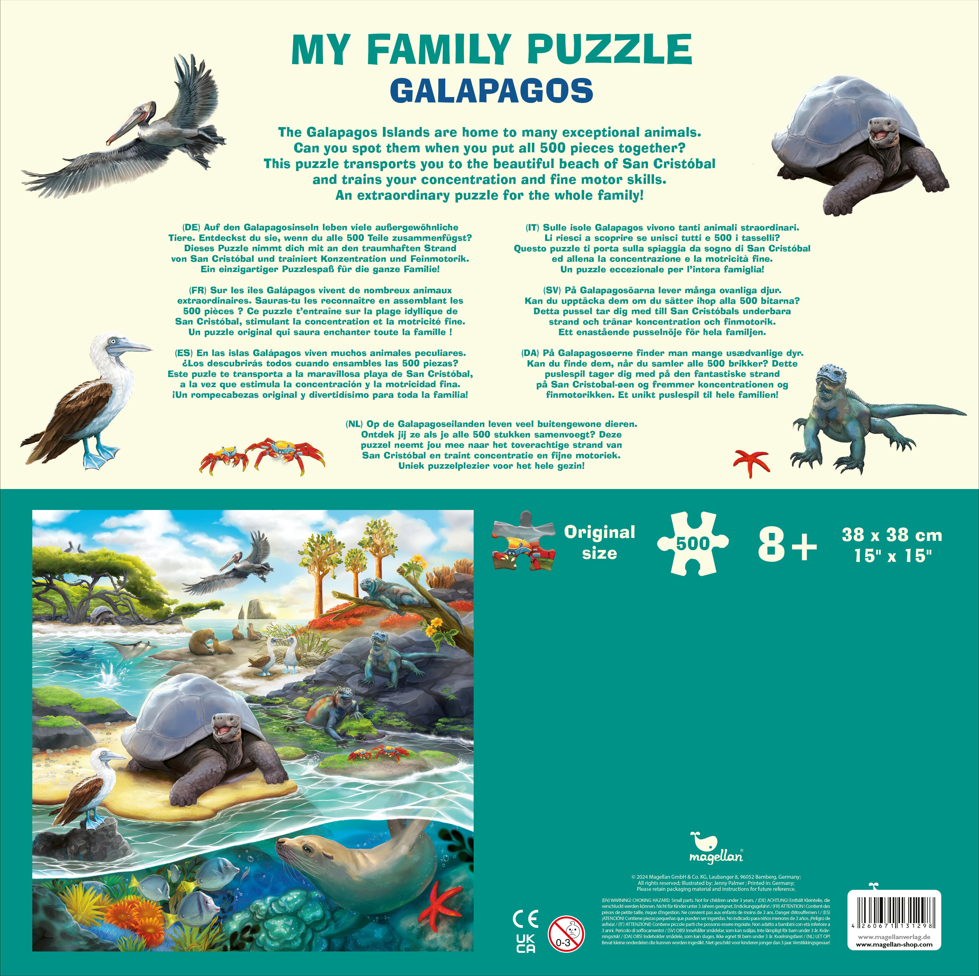 My Family Puzzle - Galapagos